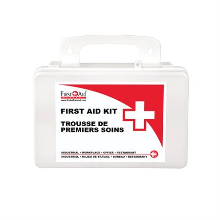 Trousse de premier soin Fédéral Type A Dans une boîte en plastique