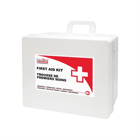 Federal Type C First Aid Kit In a plastic box