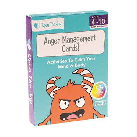 Open The Joy Anger Management Cards English version