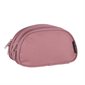 Off track Pencil case 2 compartments pink