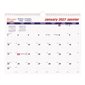 Calendrier mural mensuel bilingue (2026)