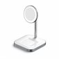Chargeur 2-en-1 Support Sans Fil Gris