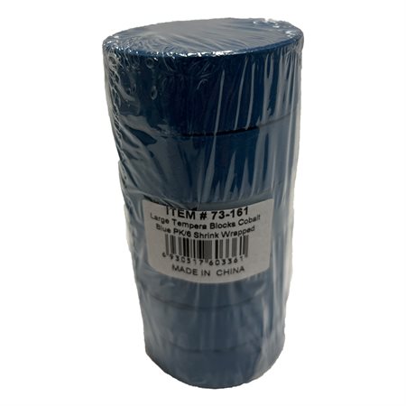 TEMPERA BLOCKS  COBALT BLUE - #2 (6)