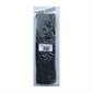 PIPE CLEANERS BLACK 12"  6MM (100)