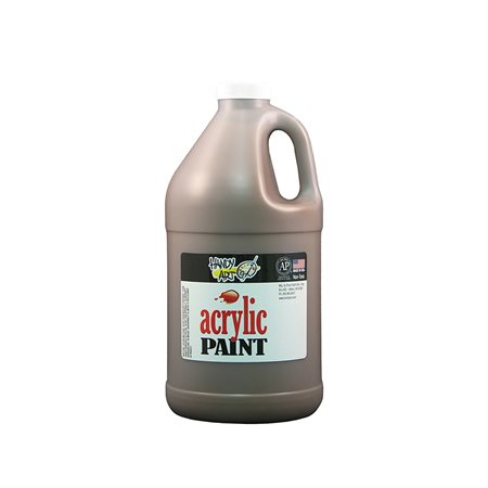 ACRY.PAINT BURNT UMBER BRW 1 / 2 GAL