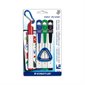 BAZICS 1204 DRY ERASE MARKERS FINE (4)
