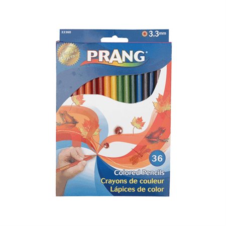 PRANG COLOURED PENCILS (36)