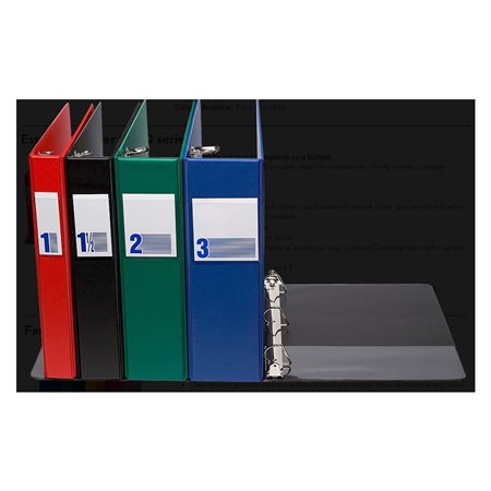 DAVIS  D RING BINDER GREEN - 1"