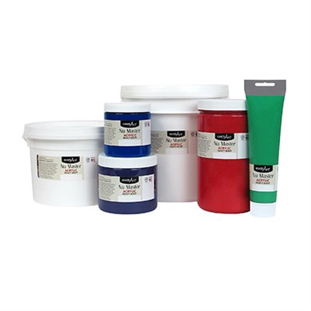 HEAVY BODY ACRYLIC MARS BLACK16 OZ.