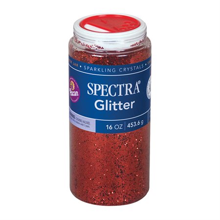 DIXON 91740 GLITTER  RED - 16OZ