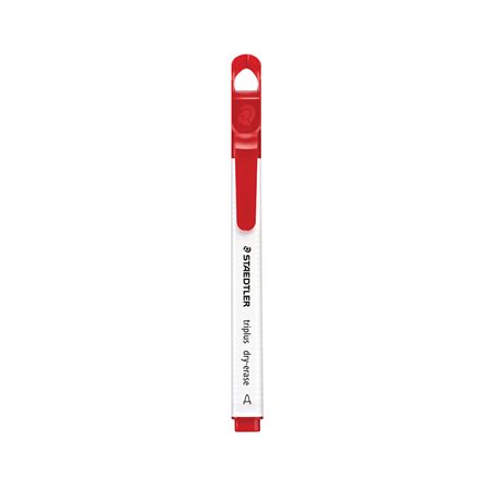 TRIPLUS DRY ERASE MARKER REDFINE (10)