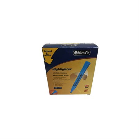 HIGHLIGHTER BLUECHISEL TIP (12)