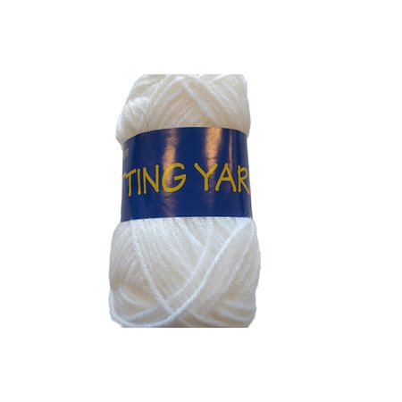 G2501 CRAFT YARN WHITE - 50G BALL
