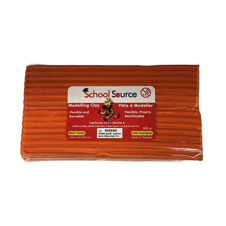MODELING CLAY ORANGE500G