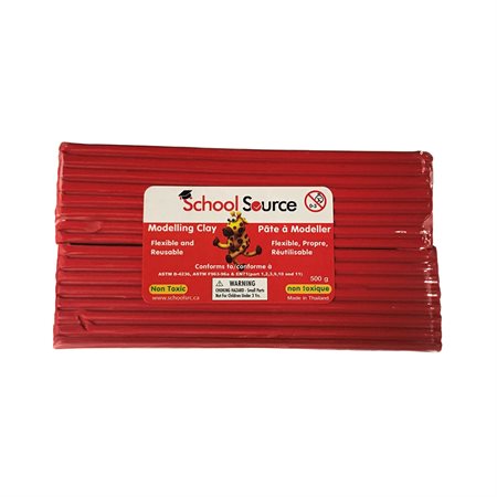 MODELING CLAY RED500G