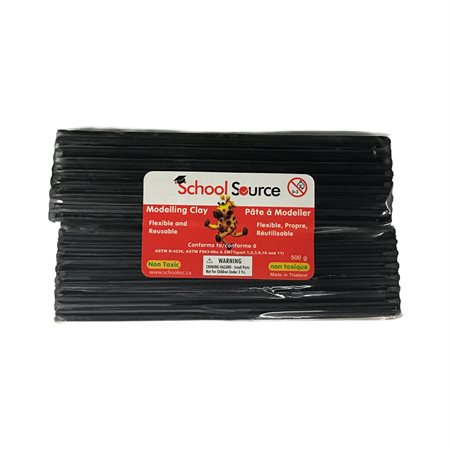 MODELING CLAY BLACK500G