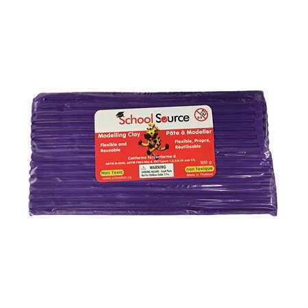 MODELING CLAY VIOLET500G