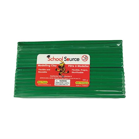 MODELING CLAY GREEN500G