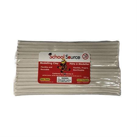 MODELING CLAY WHITE500G