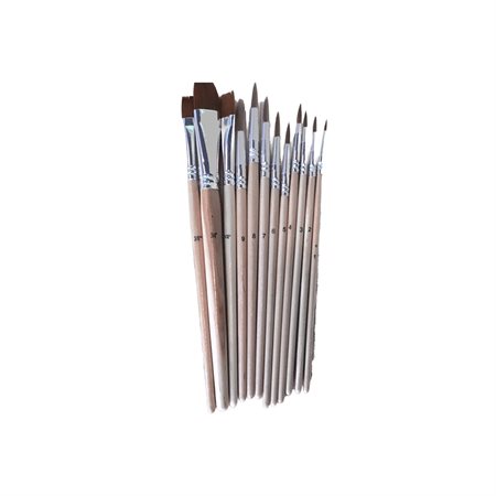 WATERCOLOR PAINT BRUSHES (12)
