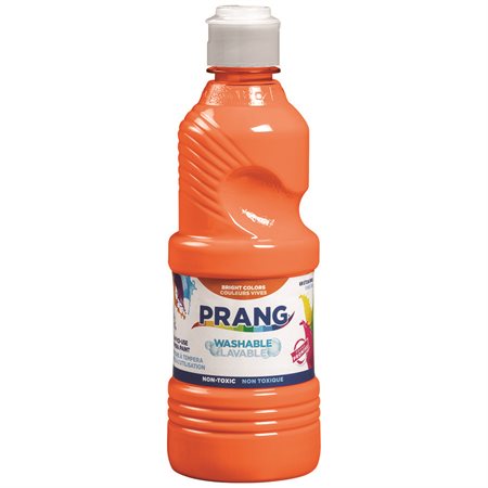 WASHABLE TEMPERA PAINT ORANGE 16 OZ