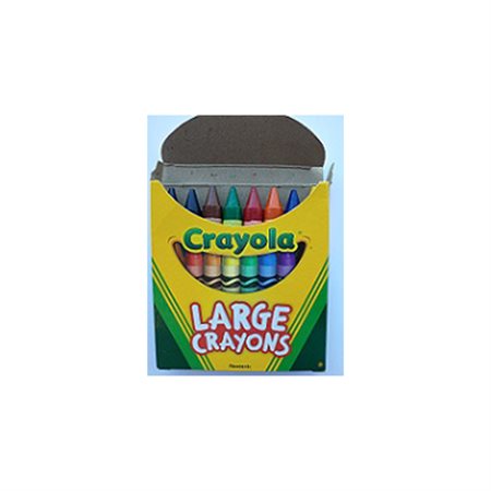 WAX CRAYONS LARGES (8)
