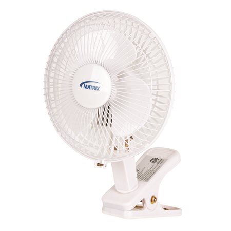 VENTILATEUR PINCE BUREAU 6"