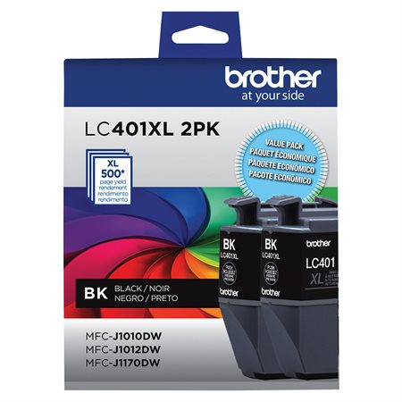 Genuine High-Yield Black Ink Cartridge 2-Pack