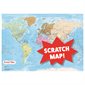 Carte du monde à gratter