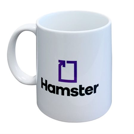 TASSE 450ML BLANCHE HAMSTER