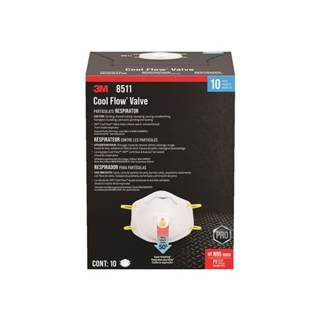 PARTICULATE VALVED RESPIRATOR (10)