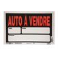 A VENDRE AUTO SIGN 8X12"FR