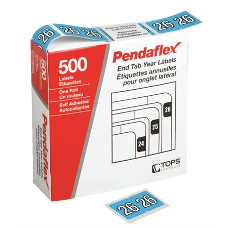 SELF-ADHE.END TAB 2026 LABELS (500)