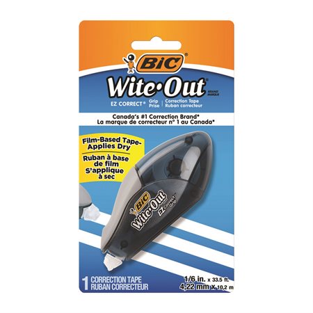 W.OUT EZ CORR.TAPE 10.2M WH.