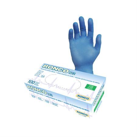 GANT NITRILE.POUD GRAN.BLEU (100)