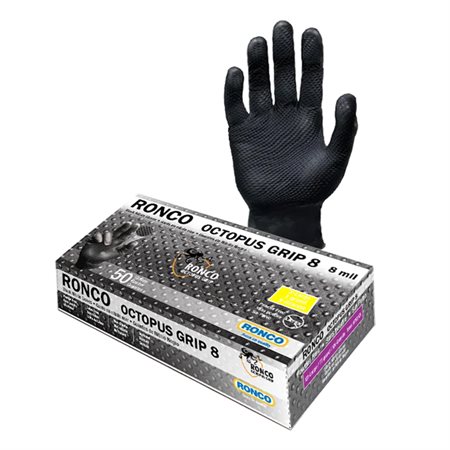 NITRILE GLOVE 6MIL.XLAR.FRE.BK (50)