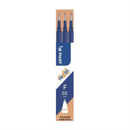 RECH. FRIXION 0.5mm BLEU