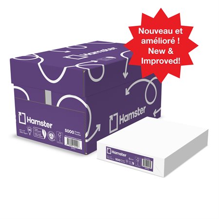 Hamster Multipurpose Carbon Neutral Paper Box of 5,000 (10 packs of 500) letter size