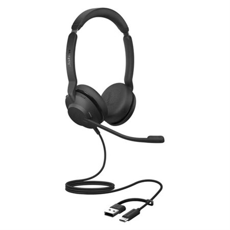 Casque stéréo Evolve2 30 SE USB-C et USB-A