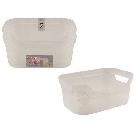 Open Storage Bins