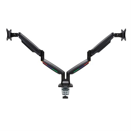 DUAL MONITOR ARM BLK