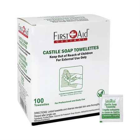 LINGETTES CASTILE SOAP