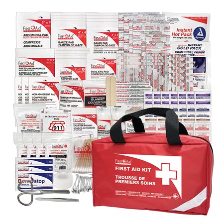 TROUSSE PREMIERS SOINS 150PCS