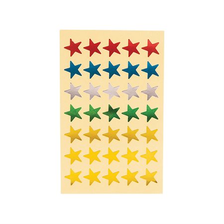 AUTOCOLLANTS ETOILES ASS