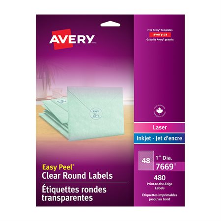 CLR ROUND LABELS
