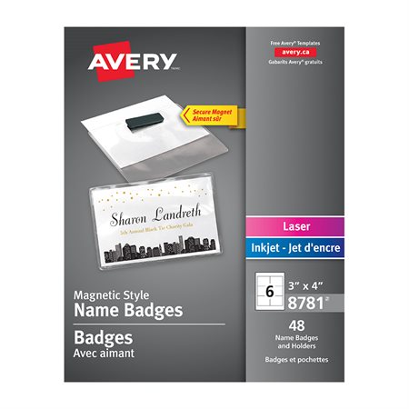 PORTE-BADGE MAGNETIQUE