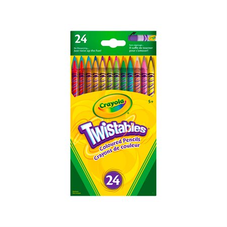 TWISTABLE PENCILS 24PCS