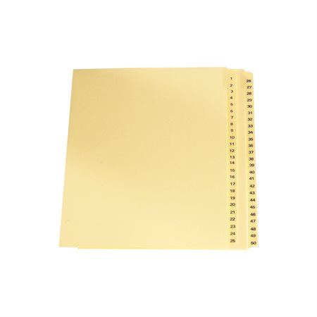 LEGAL INDEX BUFF 1-50