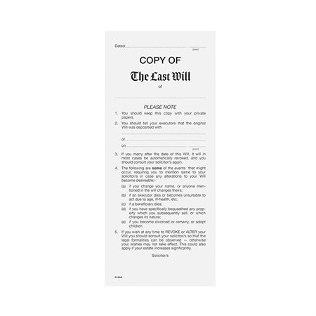 ENVELOPPES LEG DERNIER TEST