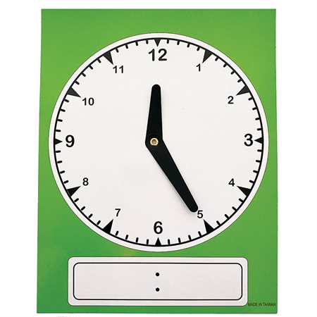 HORLOGE EFFACABLE 9"X11 75"